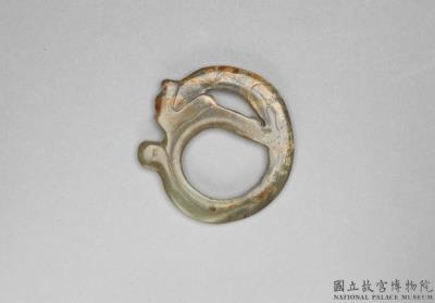 图片[2]-Jade Huan Ring with Beast Pattern, Eastern Han dynasty (25-220)-China Archive